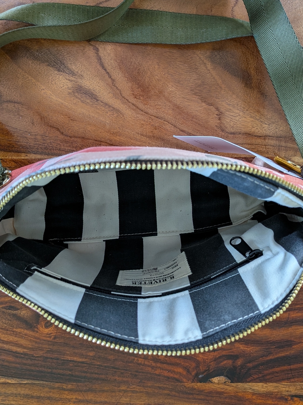 NWT R. Riveter Crossbody Bag - Picture 3 of 3